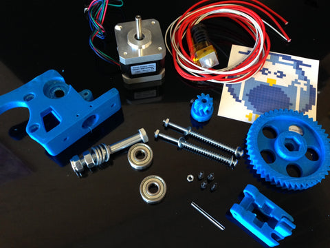 Wade Extruder Reloaded Full Kit (ready to print)