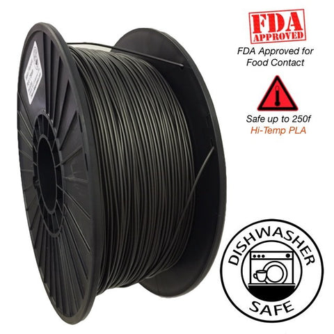 Raptor Series PLA - High Performance 3D Filament - True Black  -   1.75mm  -  1KG