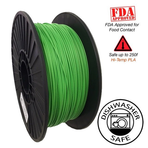 Raptor Series PLA - High Performance 3D Filament - Vivid Green -   1.75mm  -  1KG