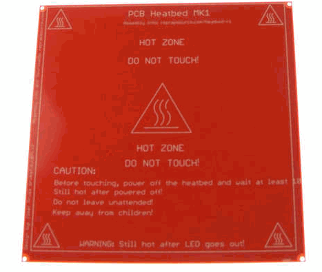 PCB MK1 Heatbed for 3D Printer