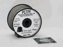 PCTPE 3D Printer Filament - 2.85mm / 1LB