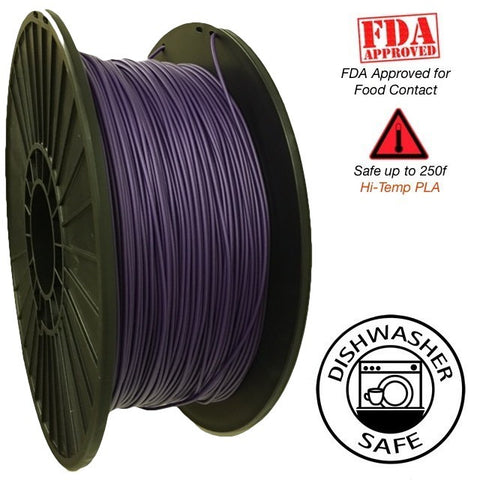 Raptor Series PLA - High Performance 3D Filament- HD Purple -  1.75mm - 1KG