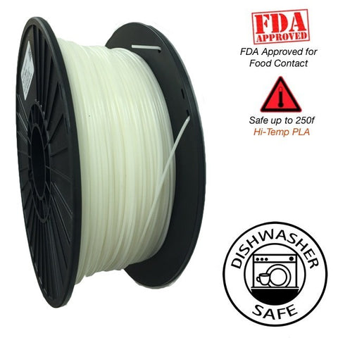 Raptor Series PLA - High Performance 3D Filament- HD Snow White -  1.75mm - 1KG