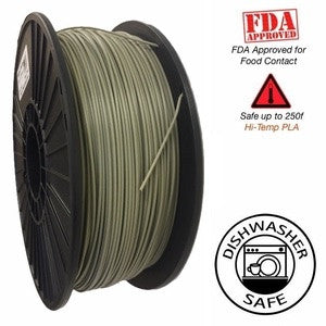 Raptor Series PLA - High Performance 3D Filament - Non-Khaki, Khaki  -   1.75mm  -  1KG