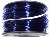 t-glase (PETG) 3D Printer Filament - BLUE - 2.85mm / 1LB