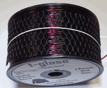 t-glase  (PETG) 3D Printer Filament RED - 2.85mm / 1LB