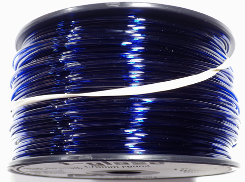 t-glase (PETG) 3D Printer Filament - BLUE - 1.75mm / 1LB