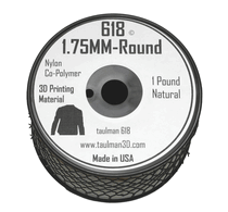 Taulman 618 Nylon 3D Printer Filament - 2.85mm / 1LB